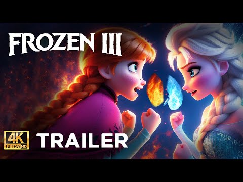 FROZEN 3 (2024) Anna with fire | Teaser Trailer | Disney  Concept [4K] FIRST LOOK Realease date