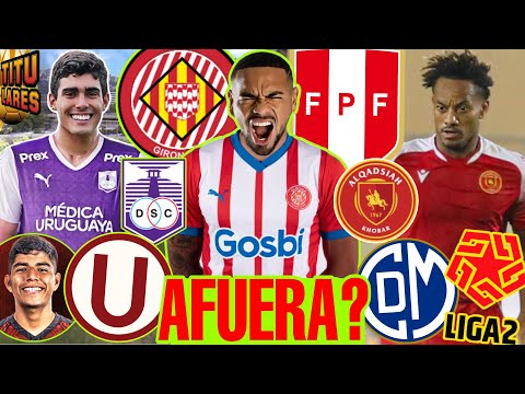 CALLENS SALE de GIRONA? ASISTENCIA CARRILLO! BARCO URUGUAY? QUISPE UNIVERSITARIO! SUB 20 MUNI LIGA 2