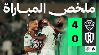ملخص مباراة الأهلي 4-0 الأخدود – الجولة 31 دوري روشن