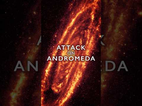 The Andromeda Galaxy Is Under Attack