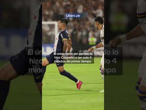 #AlianzaLima da el primer golpe y vence por la mínima a #BocaJuniors en Matute | Líbero