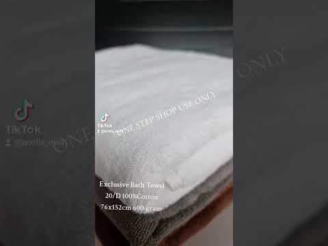 Exclusive Bath Towel 70x140cm 600-gram white Towel 100% Cotton