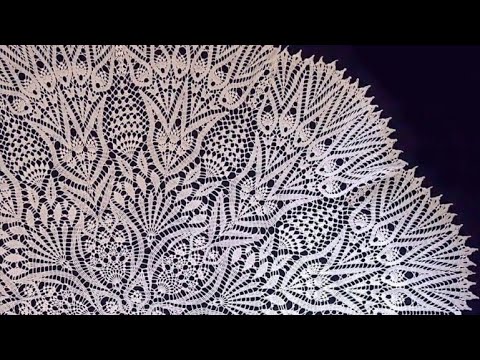 Скатертина мереживом, crochet table cloth 50-53 (81) | #вязанняукраїна #crochet #tablecloth