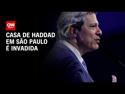 Casa de Haddad em São Paulo é invadida | CNN PRIME TIME