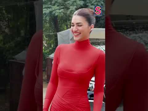 Lip Balm Always A Priority! Kriti Sanon Looks Stunning In A Red Dress | N18S