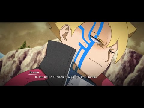 Boruto & Sarada & Mitsuki vs Ay & Killer Bee (Naruto: Shippuden)