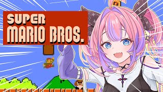 【初代マリオ】人生初！スーパーマリオブラザーズ！クリアまで！【#綺々羅々ヴィヴィ #hololiveDEV_IS #FLOWGLOW】