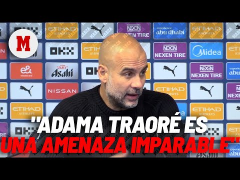 Guardiola se rinde Adama Traoré: Es una amenaza increíble e imparable I MARCA