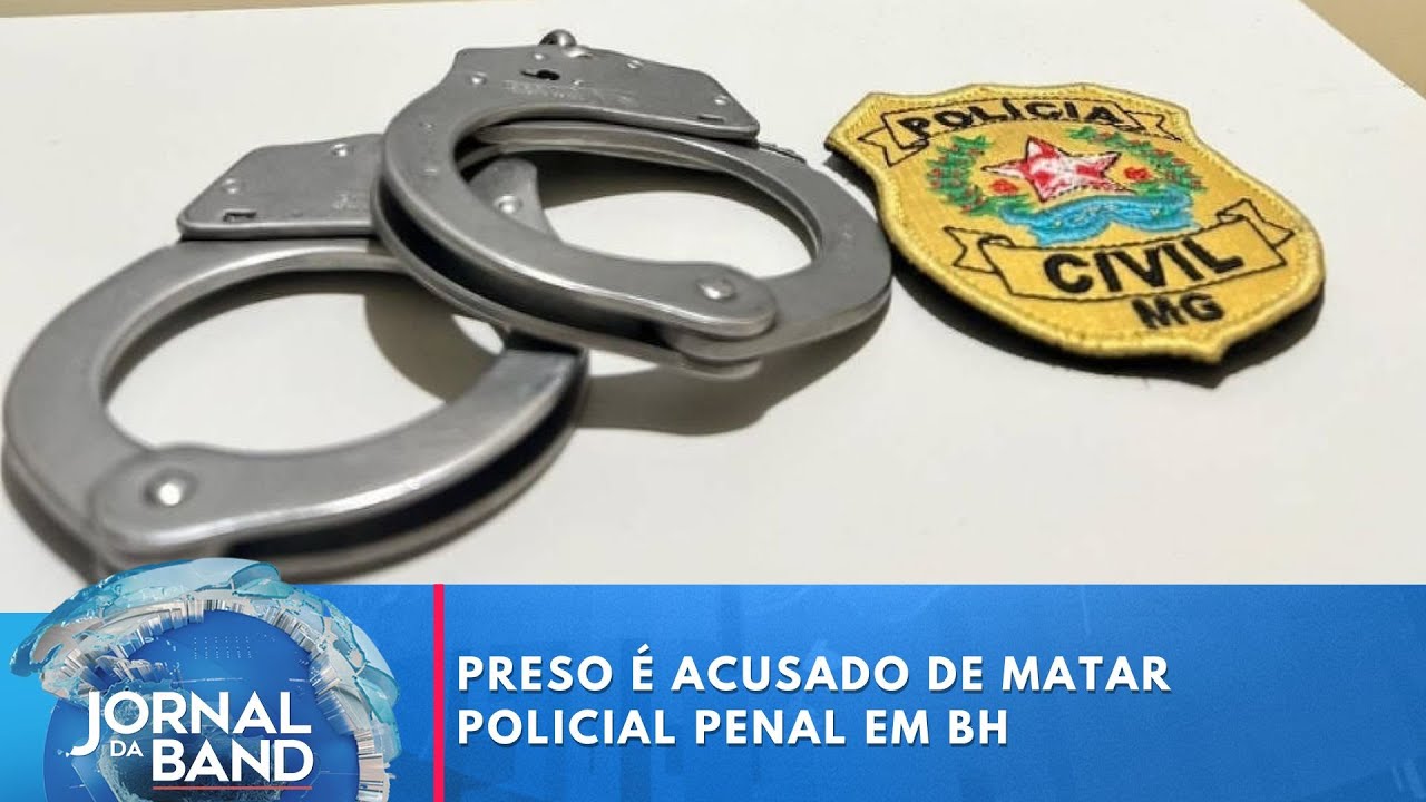 Preso é acusado de matar policial penal em BH | Jornal da Band