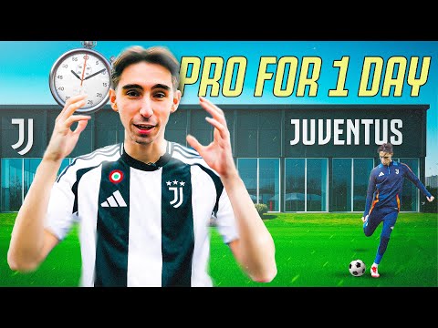 I TRAINED AT JUVENTUS TRAINING CENTER FOR 1 DAY | @jftvluca