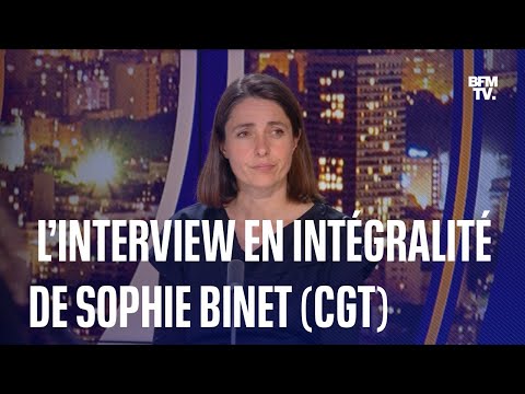L’interview en intégralité de Sophie Binet (CGT)
