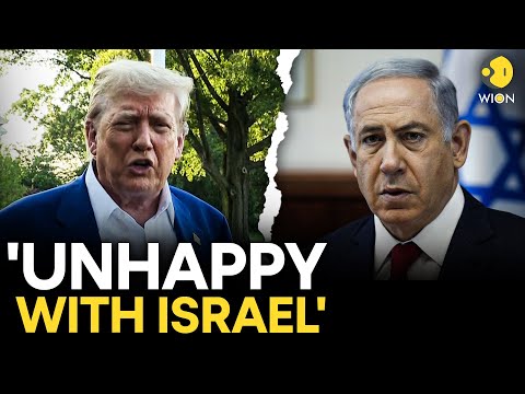 Trump LIVE: Donald Trump Says 'I Am Unhappy With Israel...' | Israel-Iran War | WION LIVE