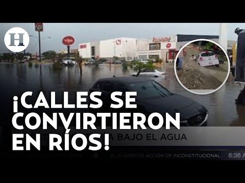 ¡Muertes, inundaciones y daños! Fuertes lluvias dejan afectaciones en Edomex, Guanajuato y Veracruz