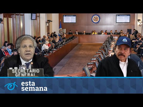 OEA convoca a sesión de emergencia este martes para debatir  la crisis de Nicaragua