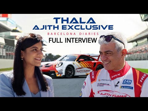 Ajith Kumar's Super EXCLUSIVE Interview with Akshita Nandagopal | Motorsports, Formula 1 & Many More