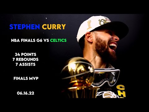 When Steph Curry won his 4th NBA Championship & 1st Finals MVP!!