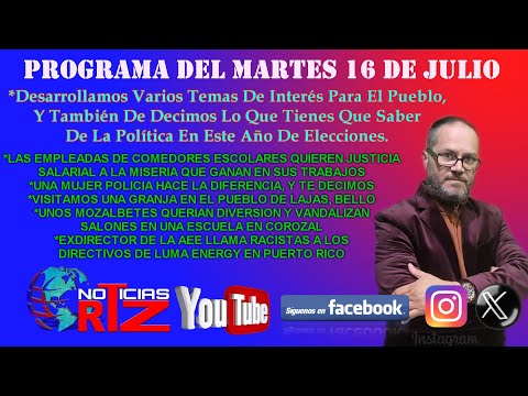 DEBES VER Y ESCUCHAR DE LO QUE HABLAMOS PARA EL PUEBLO DE PR EN ESTE VIDEO - DEJA TU COMENTARIO