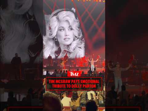 Tim McGraw Pays Emotional Tribute to Dolly <strong>Parton</strong>