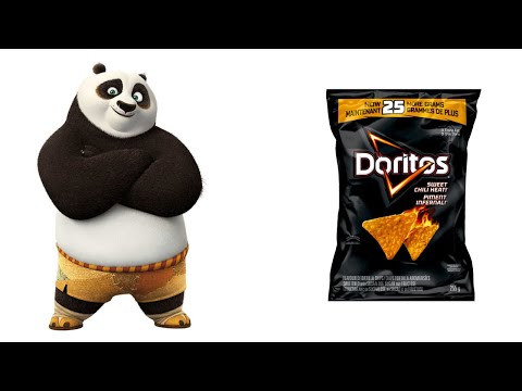 KUNG FU PANDA 4 MOVIE CHARACTERS AND THEIR FAVORITE SNACKS!