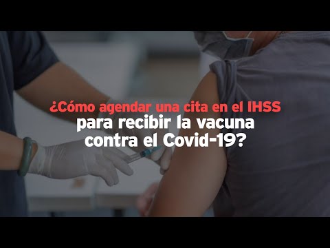 Cómo agendar una cita en el IHSS para recibir la vacuna contra el Covid 19