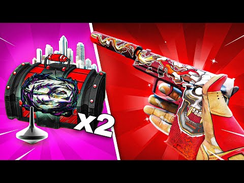 Thumbnail for I OPENED HUNDREDS OF INSANE CASES ON CSGOROLL..