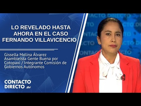 Entrevista con Gissella Molina - Asambleísta de Gente Buena | Contacto Directo | Ecuavisa