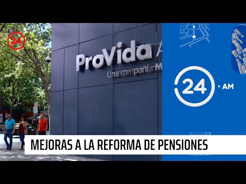 Se creará una mesa técnica de expertos para la reforma de pensiones | 24 Horas TVN Chile