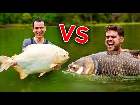 Exotic Multi Species Challenge! (First to 5 MONSTE A fun multi species, monster fish challenge! Watch some of Jimmy's vlogs here_ @Jimmysgonefishin 

V