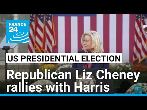 Republican Liz Cheney rallies with Harris, urges voters to reject Trump's 'cruelty' • FRANCE 24