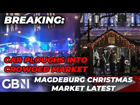 BREAKING: Terror Fears Over Deadly Incident As Car Speeds Into Crowd At Christmas Market In Germany