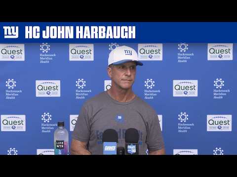 John Harbaugh Provides Final Thoughts Before Week 4 Matchup | New York Giants