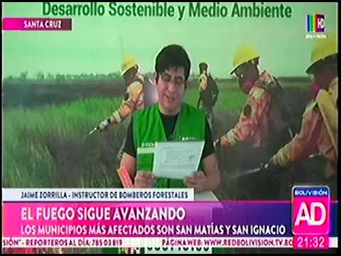 19072024 BOMBEROS DE LA GOBERNACIÓN REPORTAN 19 INCENDIOS FORESTALES BOLIVISION