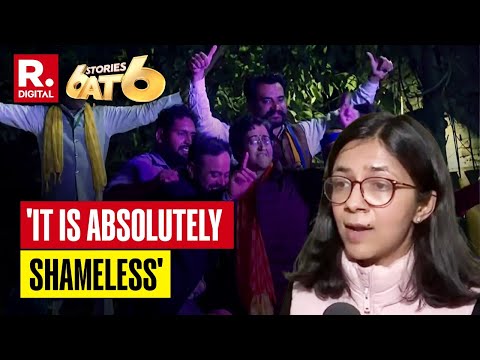 Swati Maliwal Criticizes Atishi’s Victory Dance After AAP’s Defeat