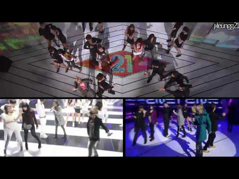 2NE1 GO AWAY live performances MASSIVE compilation 20 in 1