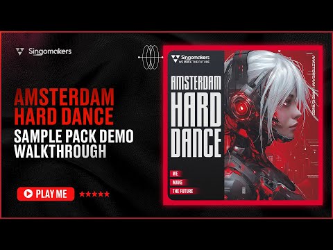 Singomakers - Amsterdam Hard Dance (Sample pack Demo Walktrough)