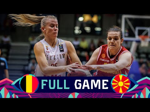 LIVE - Belgium v North Macedonia | FIBA Women's EuroBasket 2023 Qualifiers