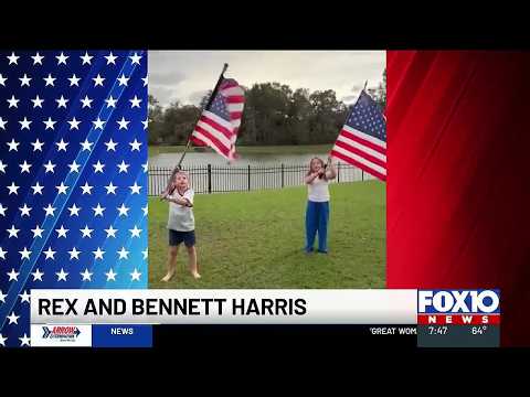 The Pledge Rex and Bennett Harris