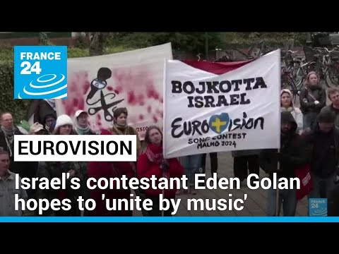 Israel's Eurovision contestant Eden Golan hopes to 'unite by music' • FRANCE 24 English