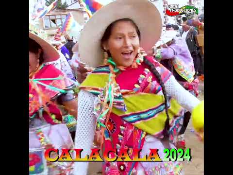 La Fiesta de CALACALA 2024 -Luces de Oro- Qhonqota.#shorts  #musica #costumbresandinas