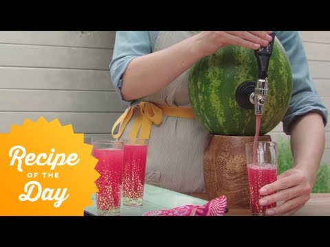Recipe of the Day: How to Make a Watermelon Keg | Food Network