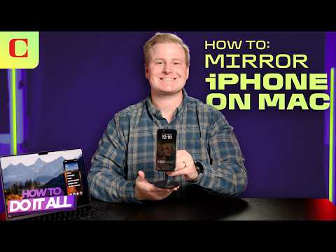 iPhone Mirroring: The EASIEST Way to Use Your iPhone on Your Mac (iOS 18 + MacOS Sequoia)