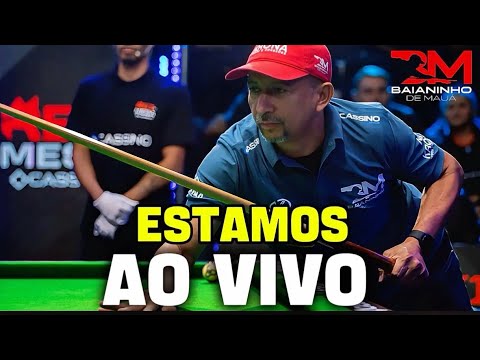 BAIANINHO DE MAUA EM DIADEMA A JOGOS - NARRACAO DIEGO BAR SINUCA #sinucaaovivo #sinucaaovivo
