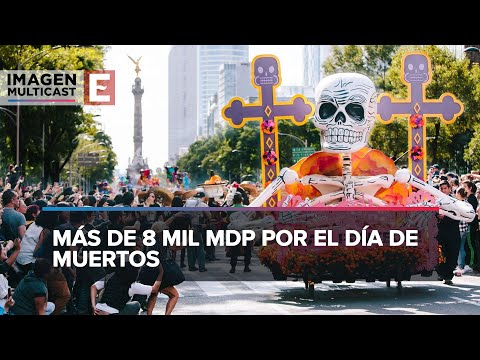 Cifras récord de más de 8 mil mdp por el Día de Muertos en la CDMX