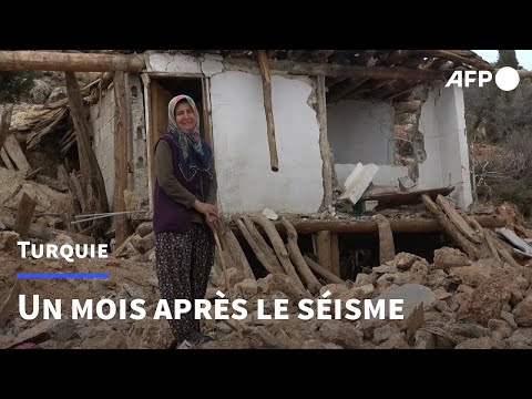 En Turquie, l'impossible retour à la normale un mois après le séisme | AFP