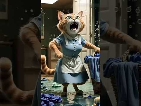 Un Chat Sirène têtu.que va-t-il se passer quand il met sa mère en colère?🥰