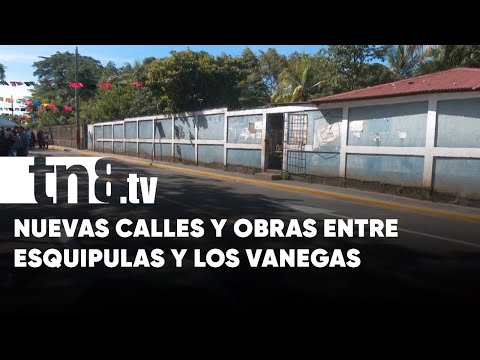 Inauguran obras de infraestructura en comunidades del Distrito V de Managua - Nicaragua