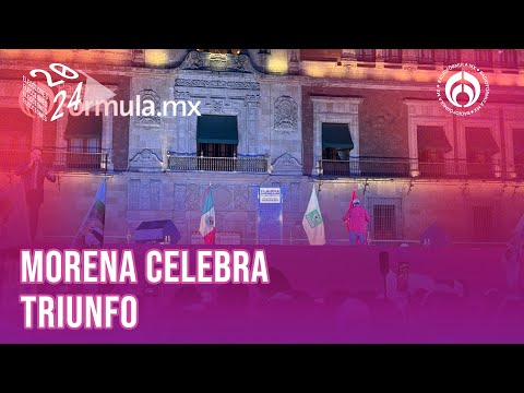 Así arranca la fiesta de Claudia en el Zócalo