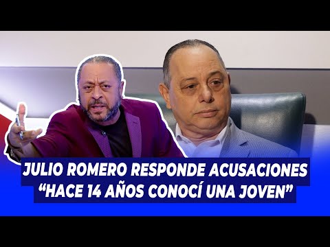 Julio Romero responde a acusaciones: "Hace 14 años conocí a una joven mujer" | Extremo a Extremo