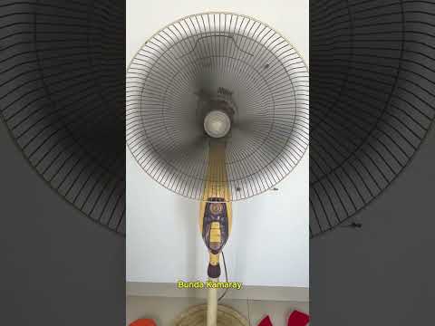 Kipas Angin Baling Hitam Bilah Tiga #fan #kipas #ventilador