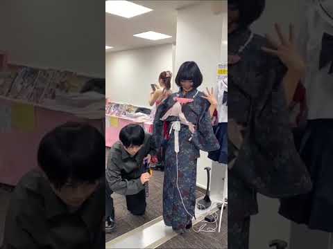 和風美人のブラを斬った #shorts